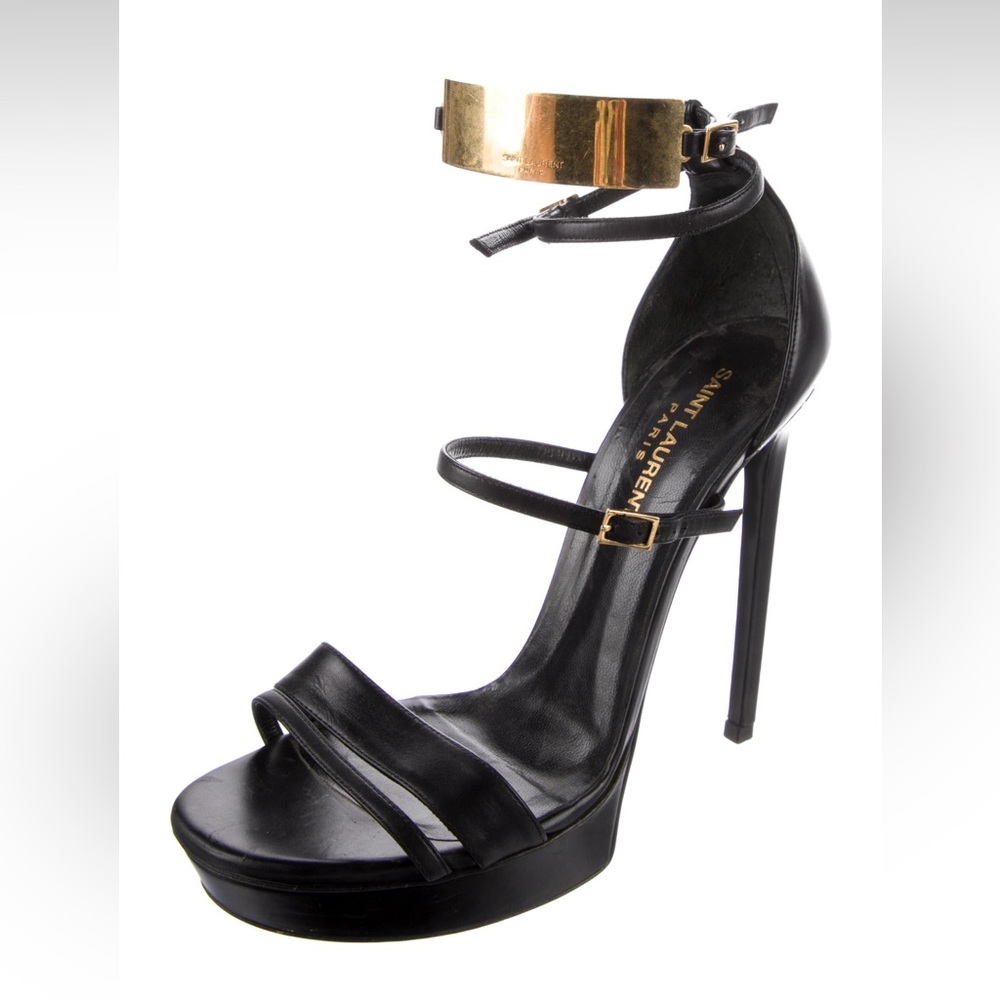 Saint Laurent stilettos sandals 8.5 - Picture 2 of 7